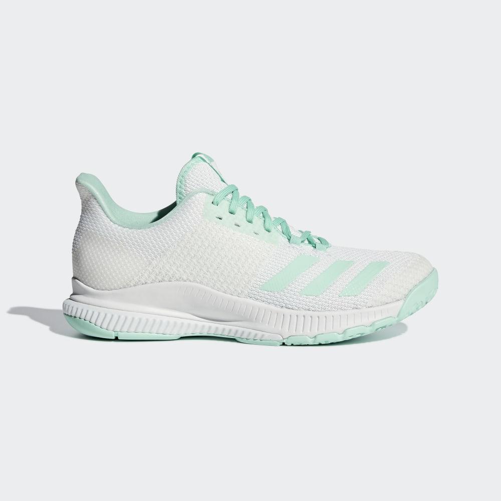 Adidasi Volei Adidas Crazyflight Bounce 2.0 Dama Romania - Albi/Verde Menta BC1030